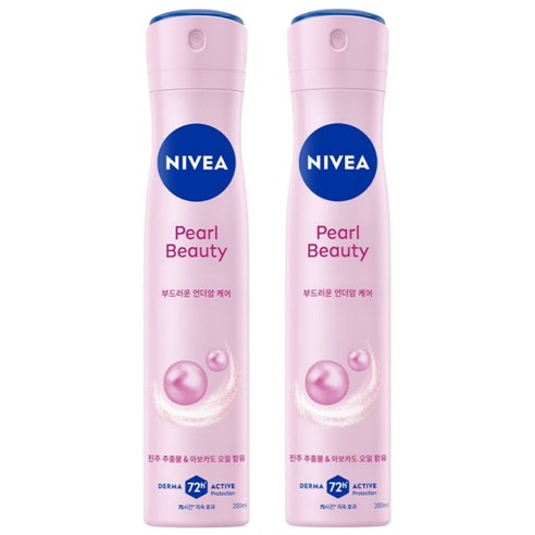 니베아 데오드란트 펄 앤 뷰티 스프레이 200ml 제품 이미지